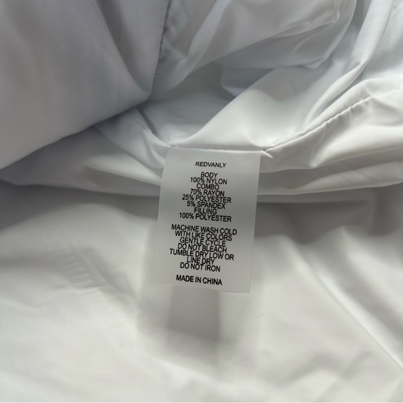 New Redvanly Winslow Vest Mens XL Bright White Full Zip Golf Puffer $275 - Picture 5 of 7